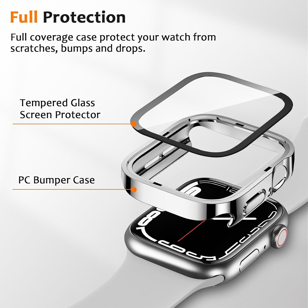 Cover for Apple Watch Case 46m - Smartwatch Band Accessories review and price