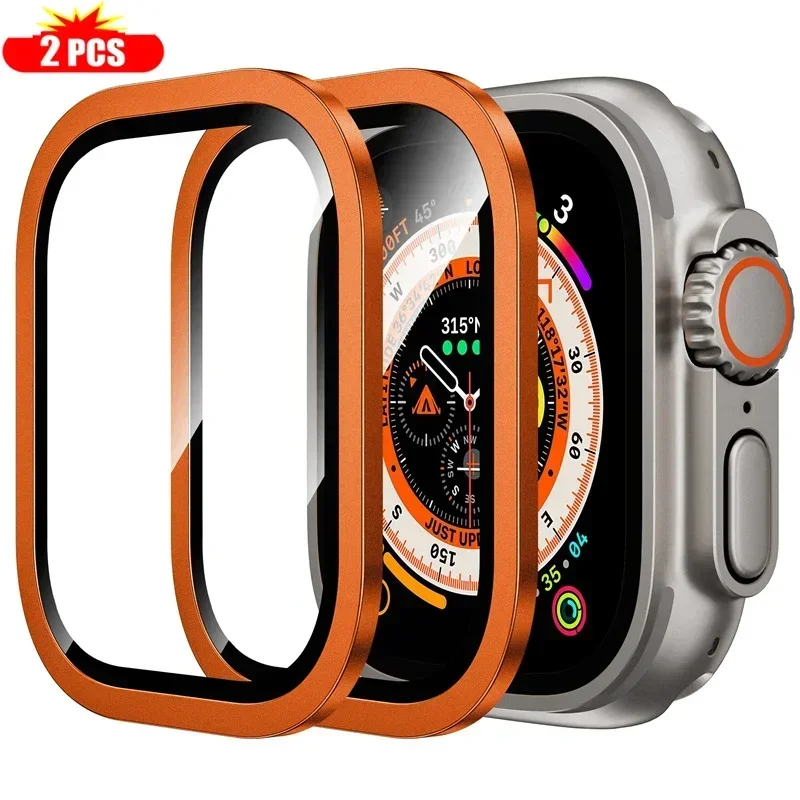 2PCS Titanium Metal Frame for  - Smartwatch Case review and price