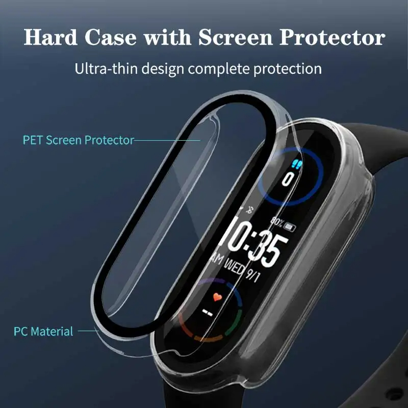 Tempered Glass+PC Case For Xia - Garmin Smartwatch Accessories review and price