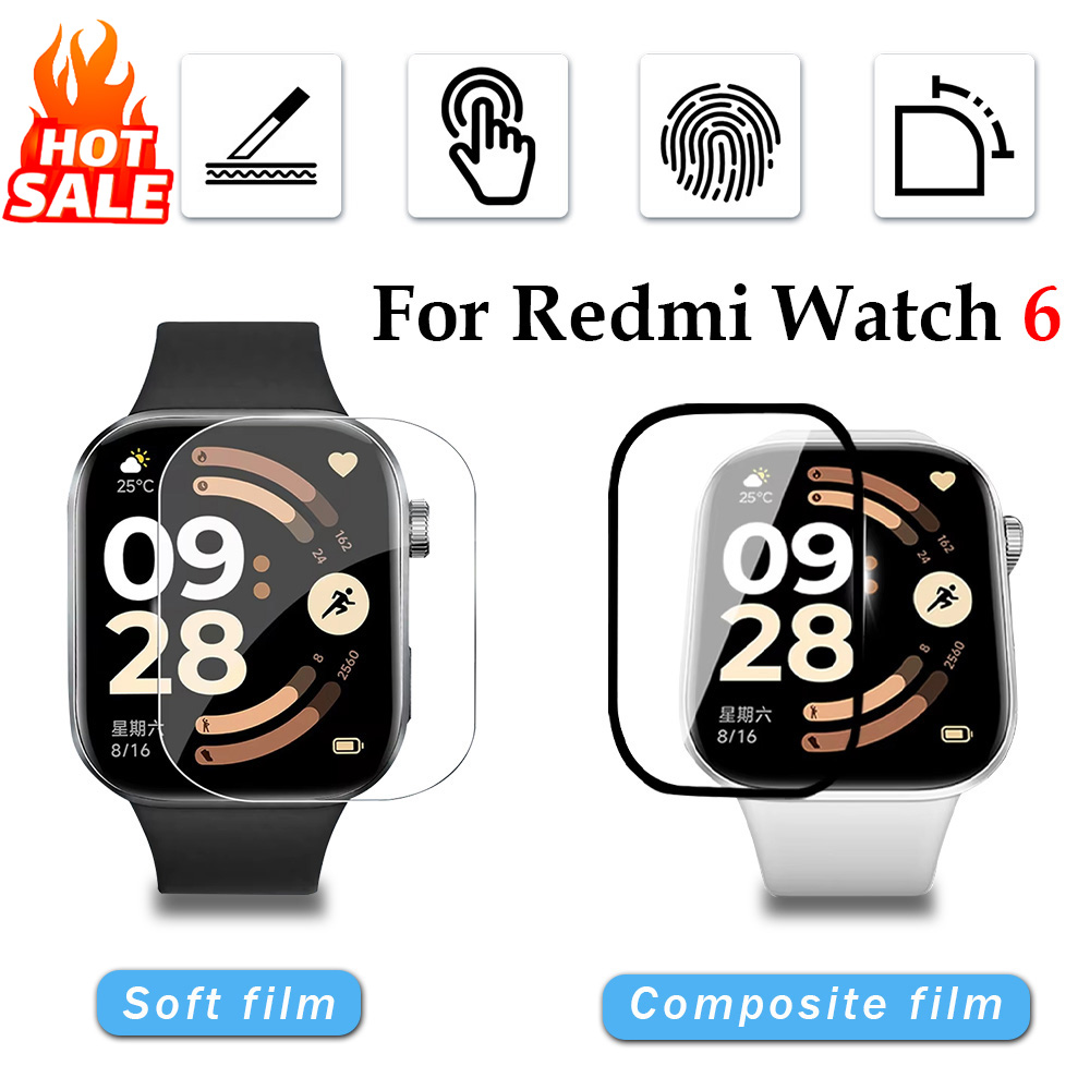1-5Pcs Soft Film for Xiaomi Re - Smartwatch Case review and price