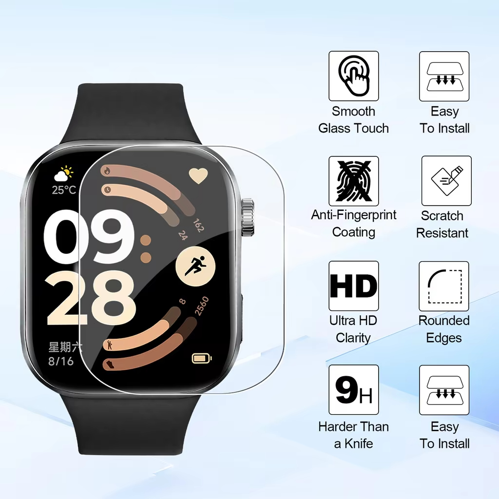1-5Pcs Soft Film for Xiaomi Re - Smartwatch Case review and price
