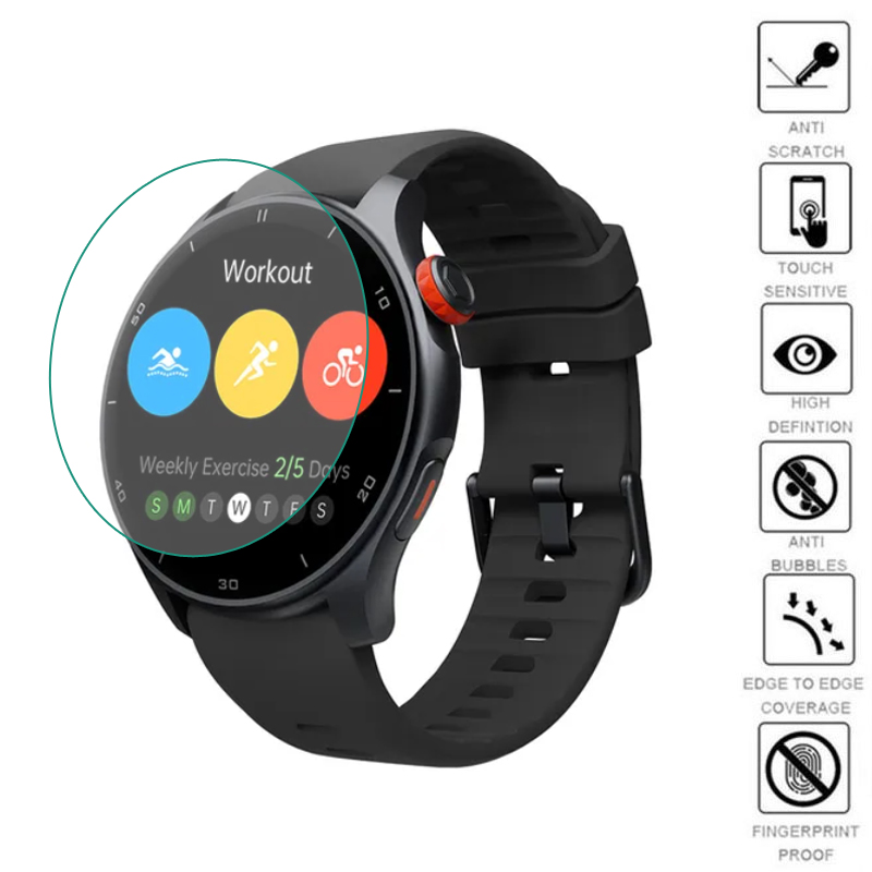 5pcs TPU Soft Smartwatch Clear - Motorola Smartwatch Accessories review and price