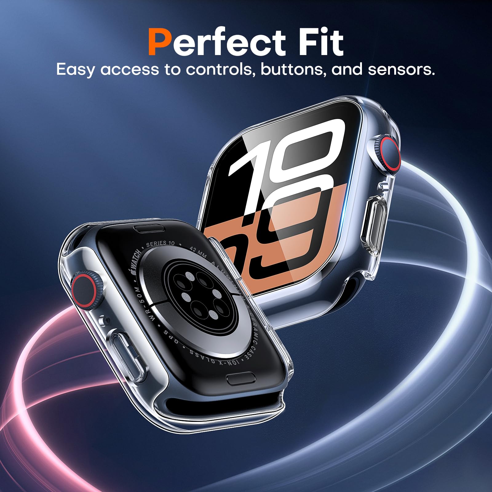 2pcs Tempered Glass Case For A - Smartwatch Case review and price