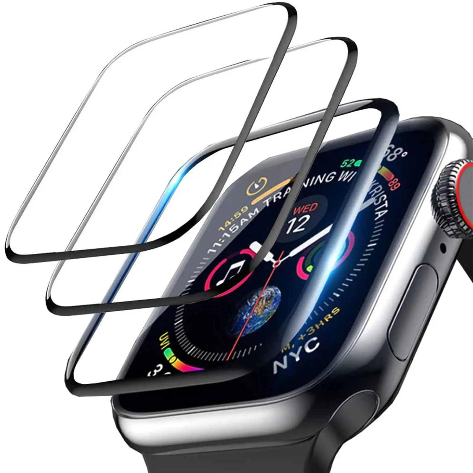 3D Tempered Glass For Apple Wa - Garmin Smartwatch Accessories review and price