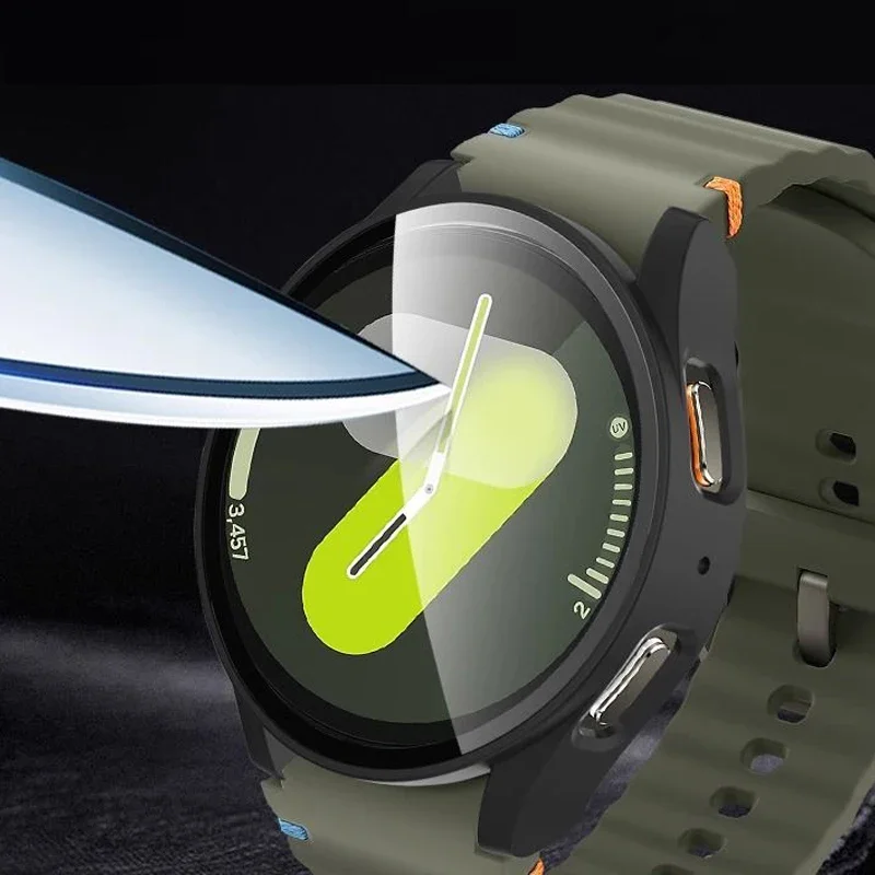 Tempered Glass+Case for Samsun - Samsung Smartwatch Accessories review and price