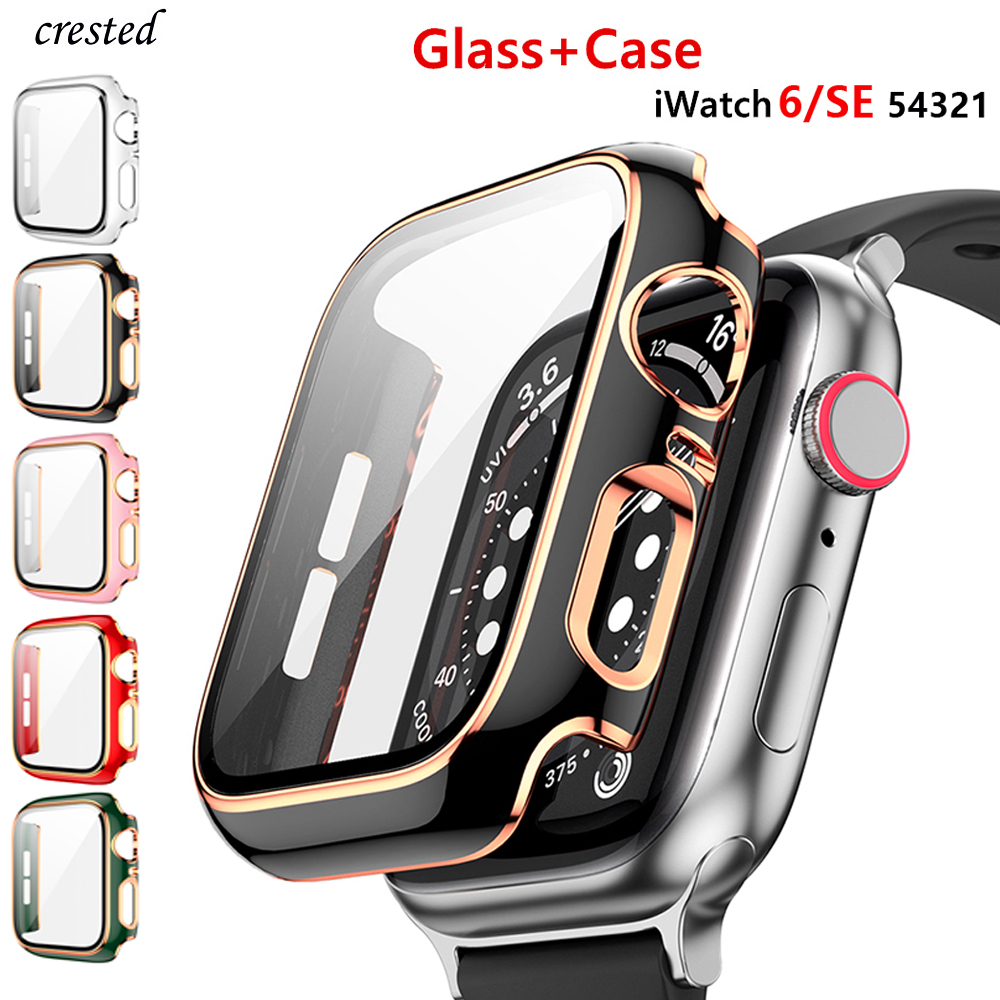 Glass+Cover For Apple Watch 9  - Smartwatch Band Accessories review and price