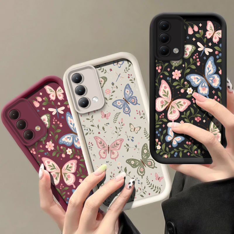 Flowers Butterfly Print Phone  - Realme C67 review and price