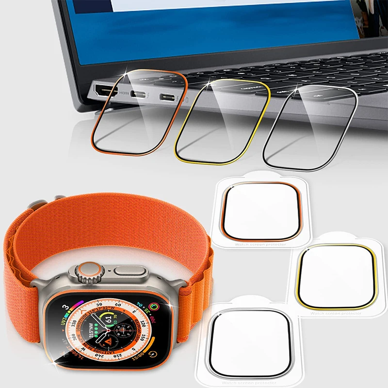 Tempered Glass for Apple Watch - Smartwatch Case review and price