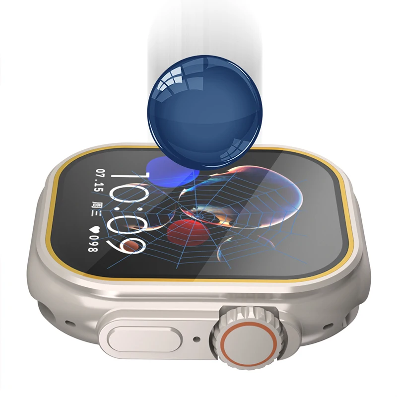 Tempered Glass for Apple Watch - Smartwatch Case review and price