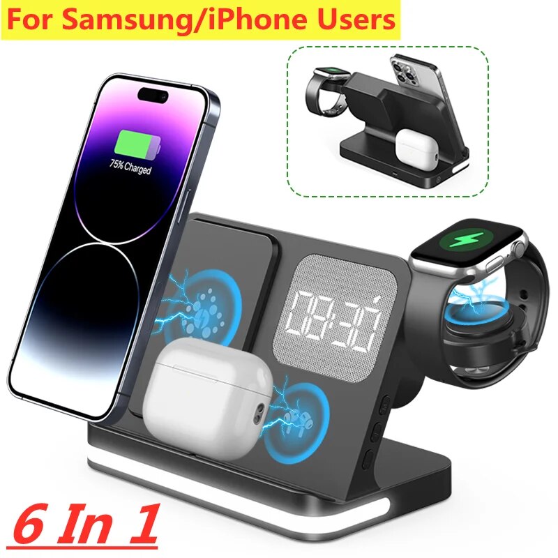 Wireless Charger Stand For iPh - Smartwatch Ac review and price