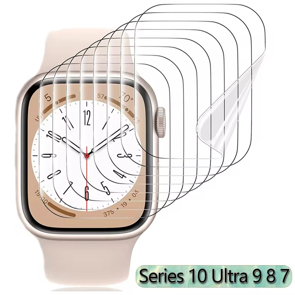 2-5pcs Hydrogel Film For Apple - Watch Case Bumper review and price