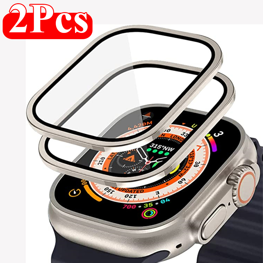 2PCS Aluminium Alloy Case+Temp - Smartwatch Case review and price