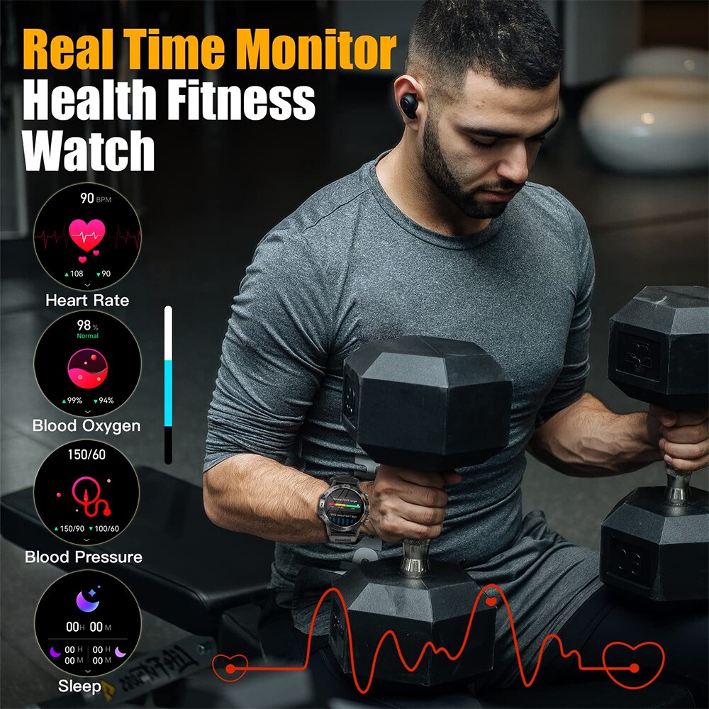 MEVADEN Steel 1.39 inch Men Lu - Smartwatch Store review and price