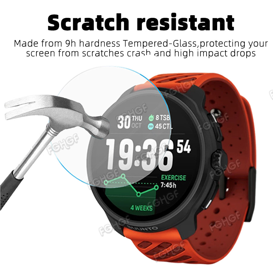 Tempered Glass Protective Film - Garmin Smartwatch Accessories review and price