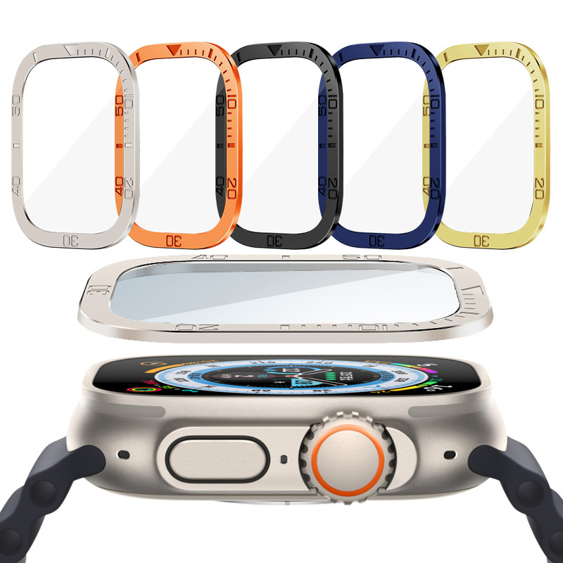 Tempered Glass for Apple Watch - Smartwatch Case review and price