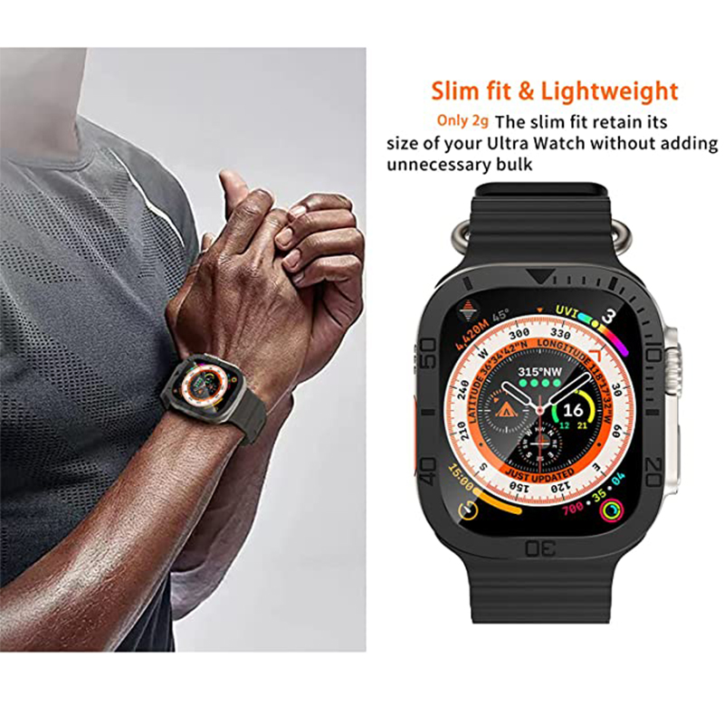 Tempered Glass for Apple Watch - Smartwatch Case review and price