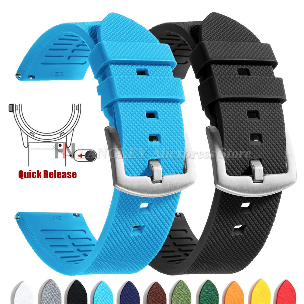 Classic Tropical Soft Rubber W - Fossil Smartwatch Accessories review and price