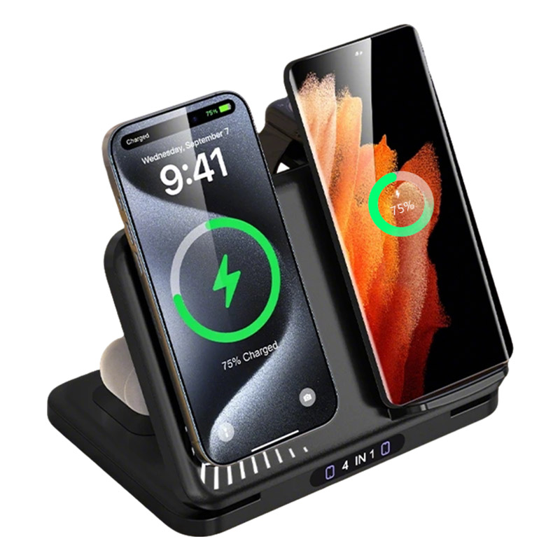 4 in 1 Dual Phone Wireless Cha - Smartwatch Ac review and price