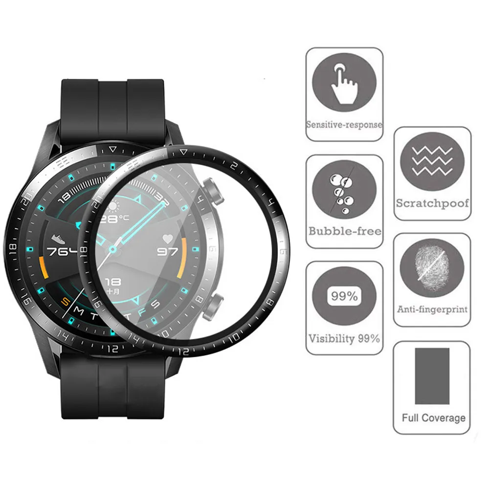 1-3pcs HD Clear Screen Protect - Garmin Smartwatch Accessories review and price