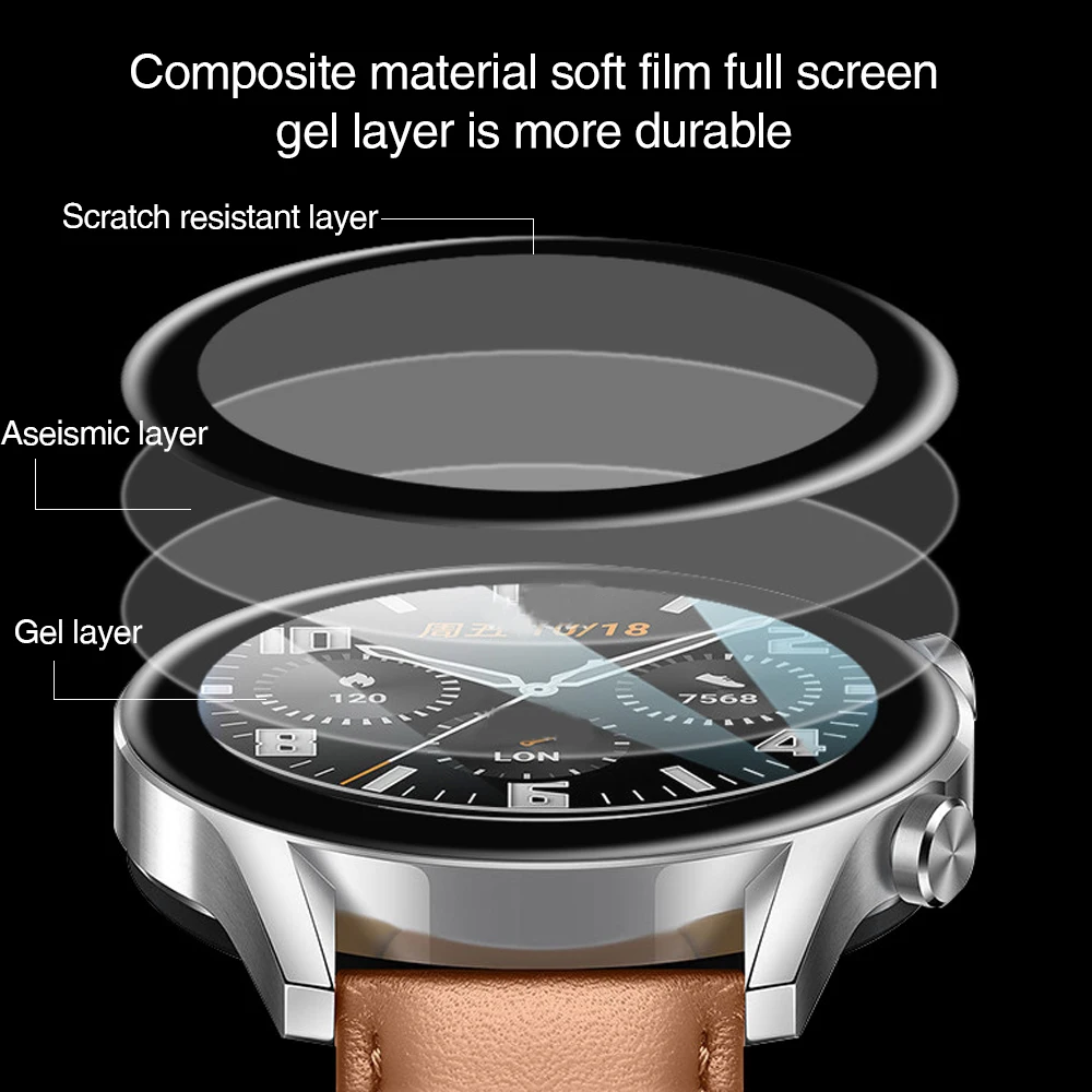 1-3pcs HD Clear Screen Protect - Garmin Smartwatch Accessories review and price