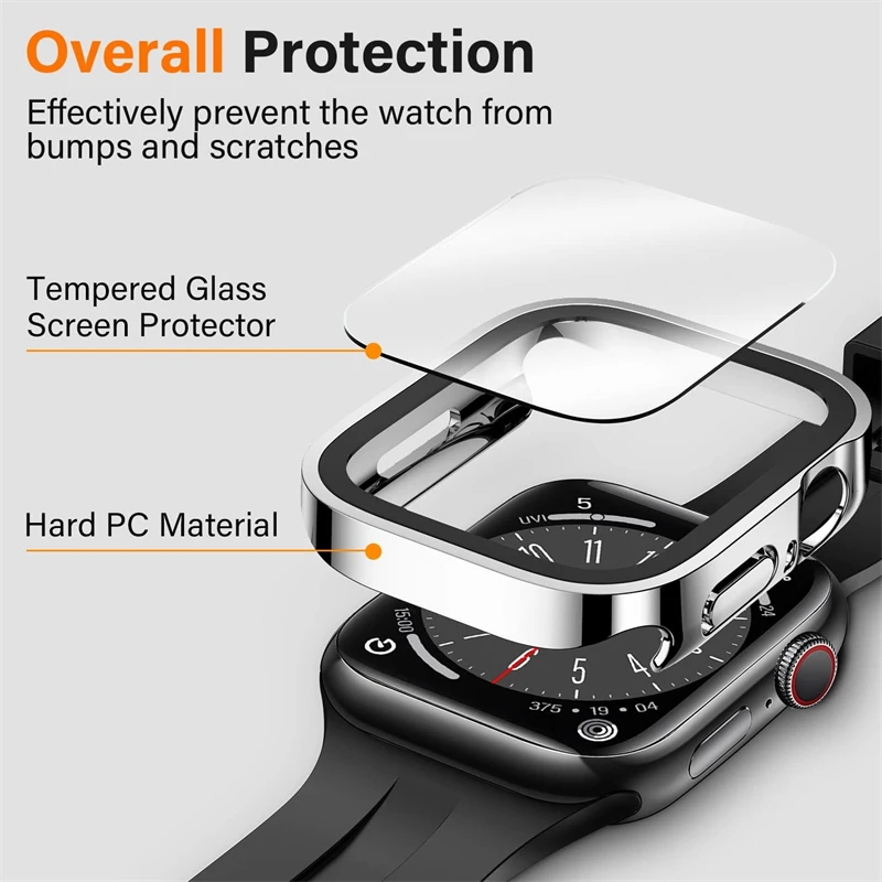 Waterproof Hard PC Screen Prot - Smartwatch Case review and price