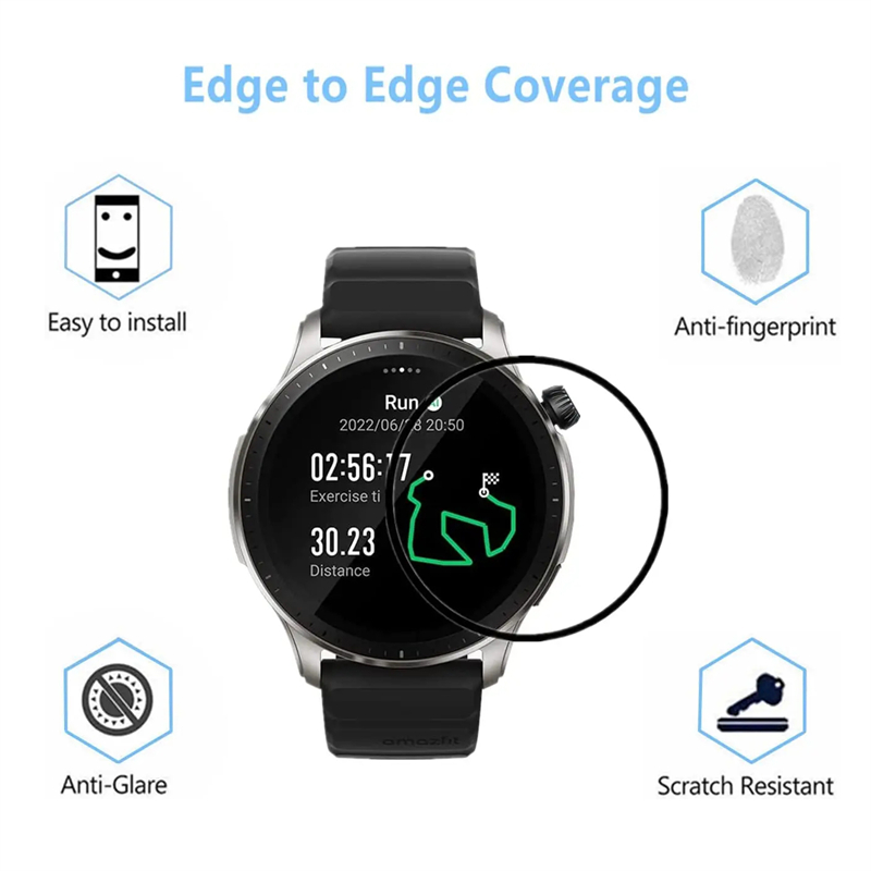 For Amazfit GTR 4 Screen Prote - Garmin Smartwatch Accessories review and price