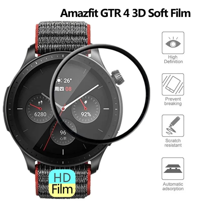 For Amazfit GTR 4 Screen Prote - Garmin Smartwatch Accessories review and price