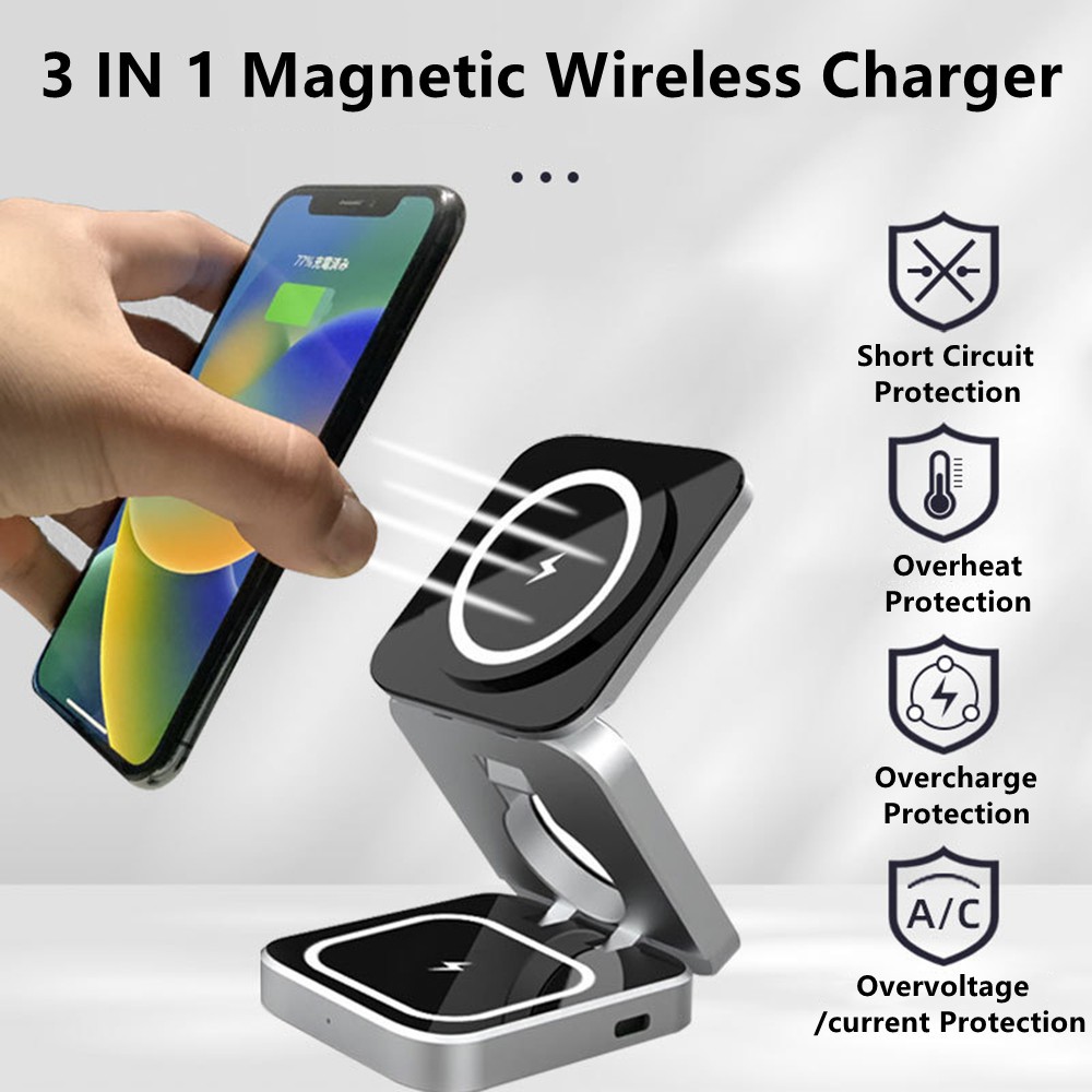 Foldable Magnetic Wireless Cha - Smartwatch Ac review and price