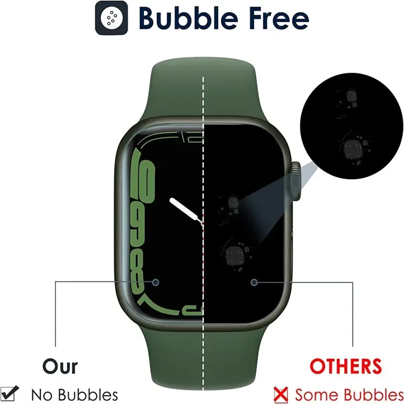 3PCS Hydrogel Film for Apple W - Watch Case Bumper review and price