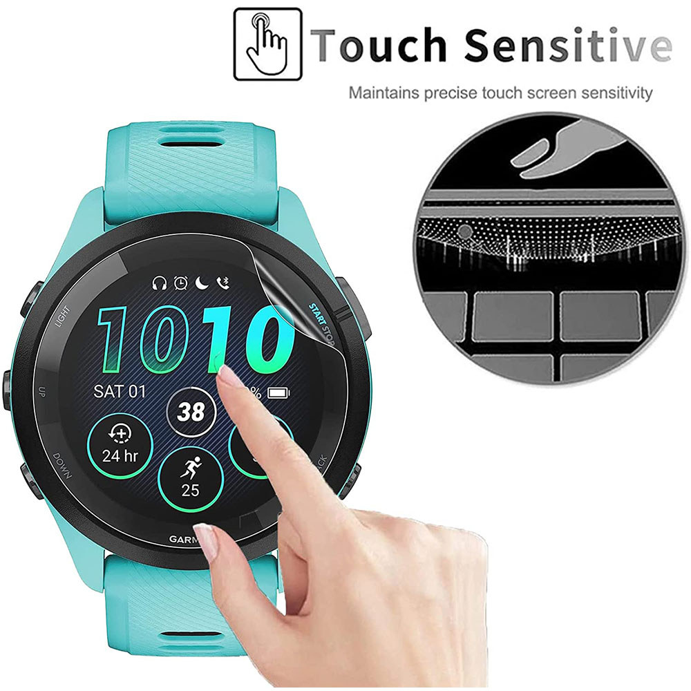 3Pcs Soft HD Hydrogel Protecti - Garmin Smartwatch Accessories review and price