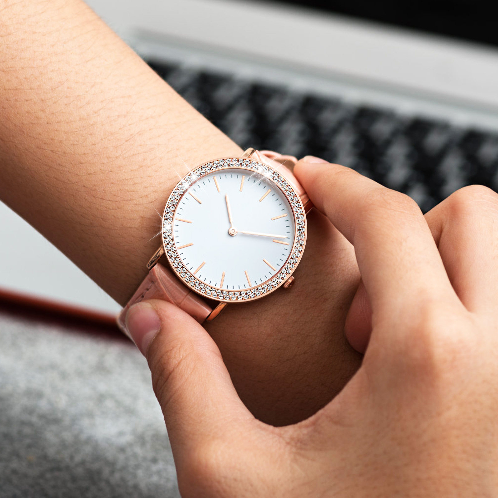 Rhinestone Watch Case Bezel Co - Watch Case Bumper review and price